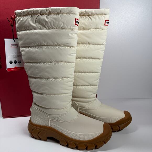 NIB •HUNTER BOOTS - Women's Intrepid Tall Snow Boot - Winter boots Size: 9 - Picture 1 of 8